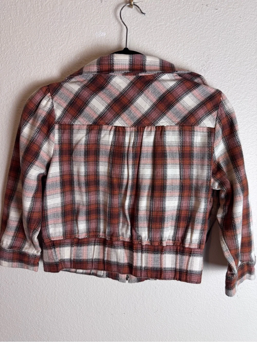 Decree plaid zip